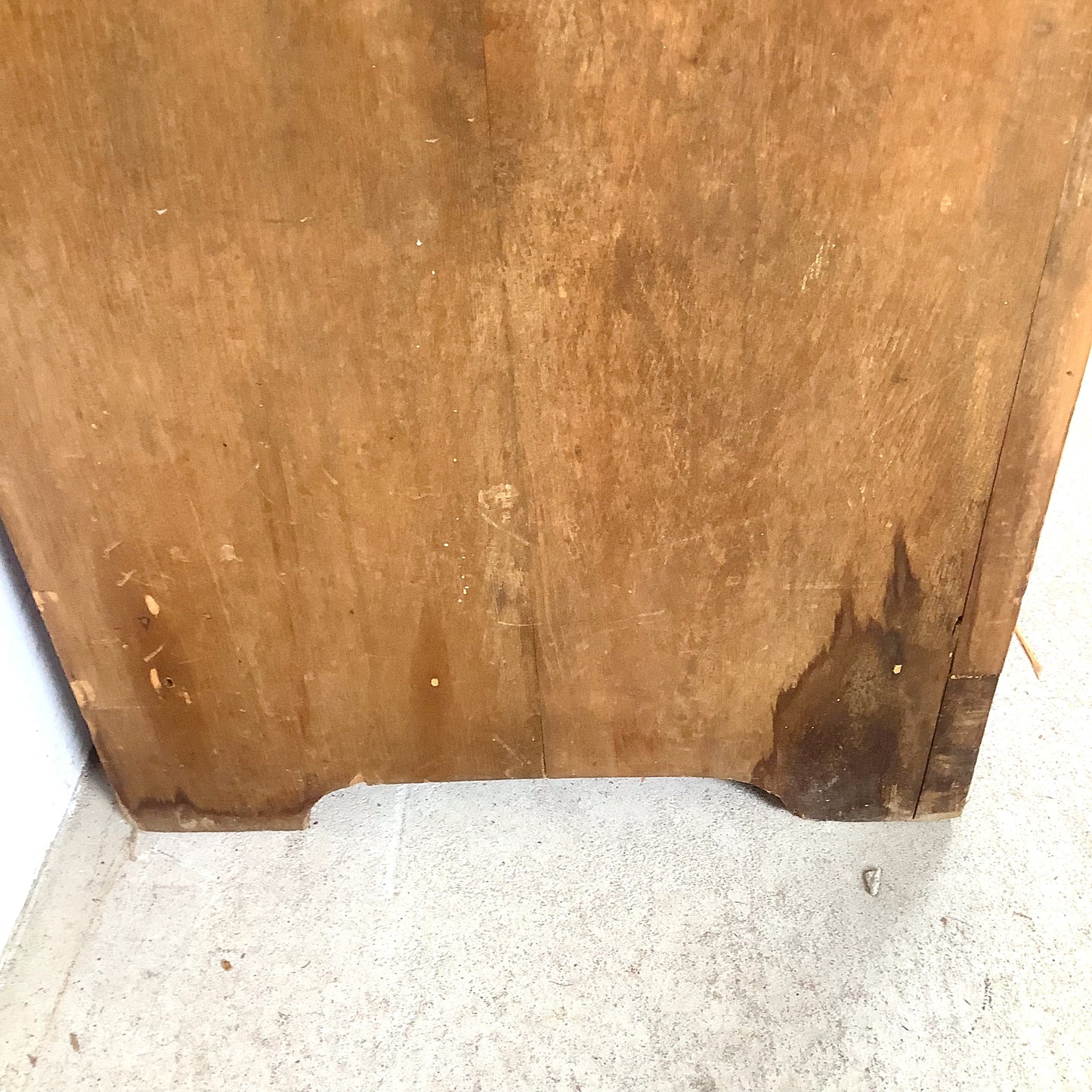 Antique American Primitive Painted Pine Farmhouse Cabinet