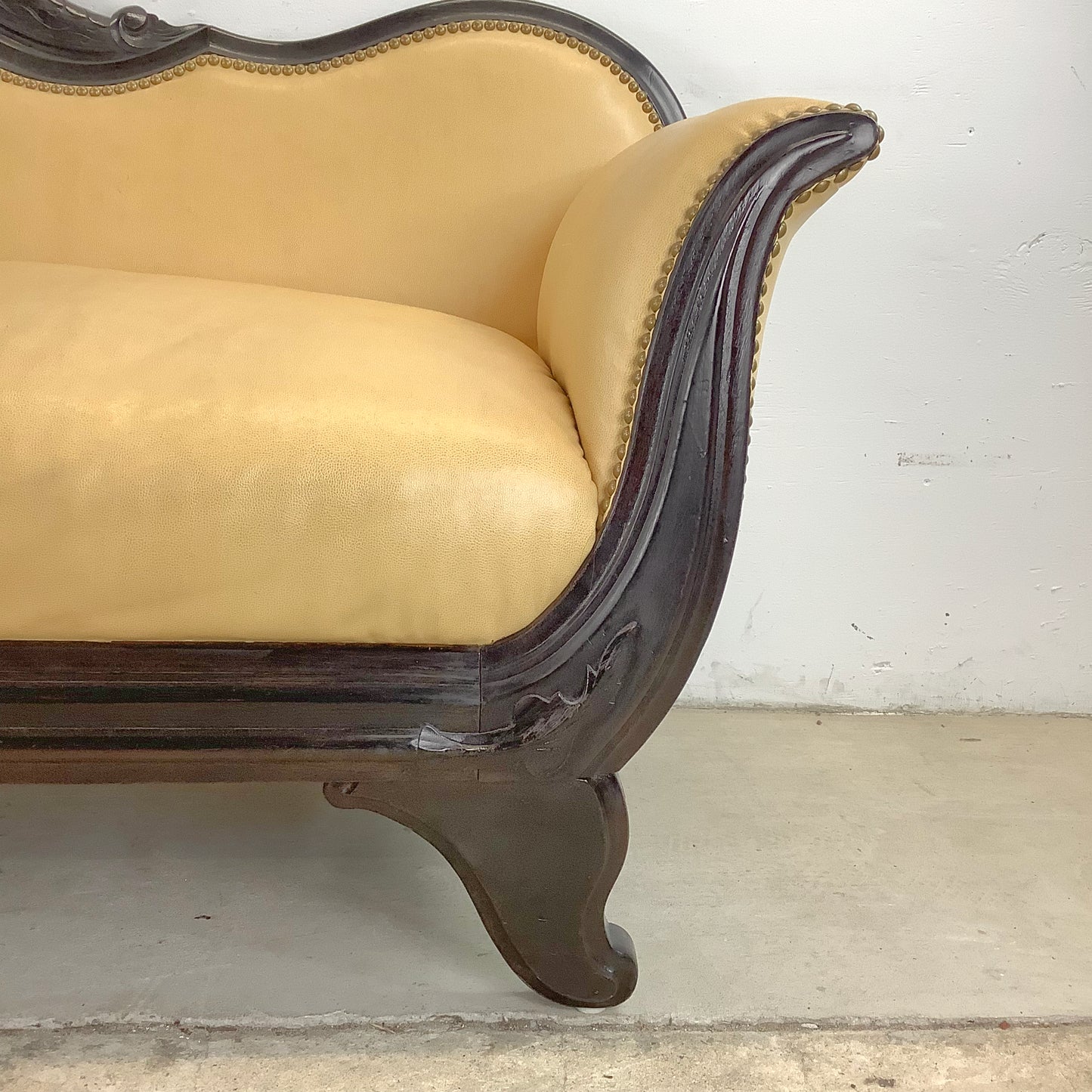 Antique Empire Three Seat Sofa- Duncan Phyfe style