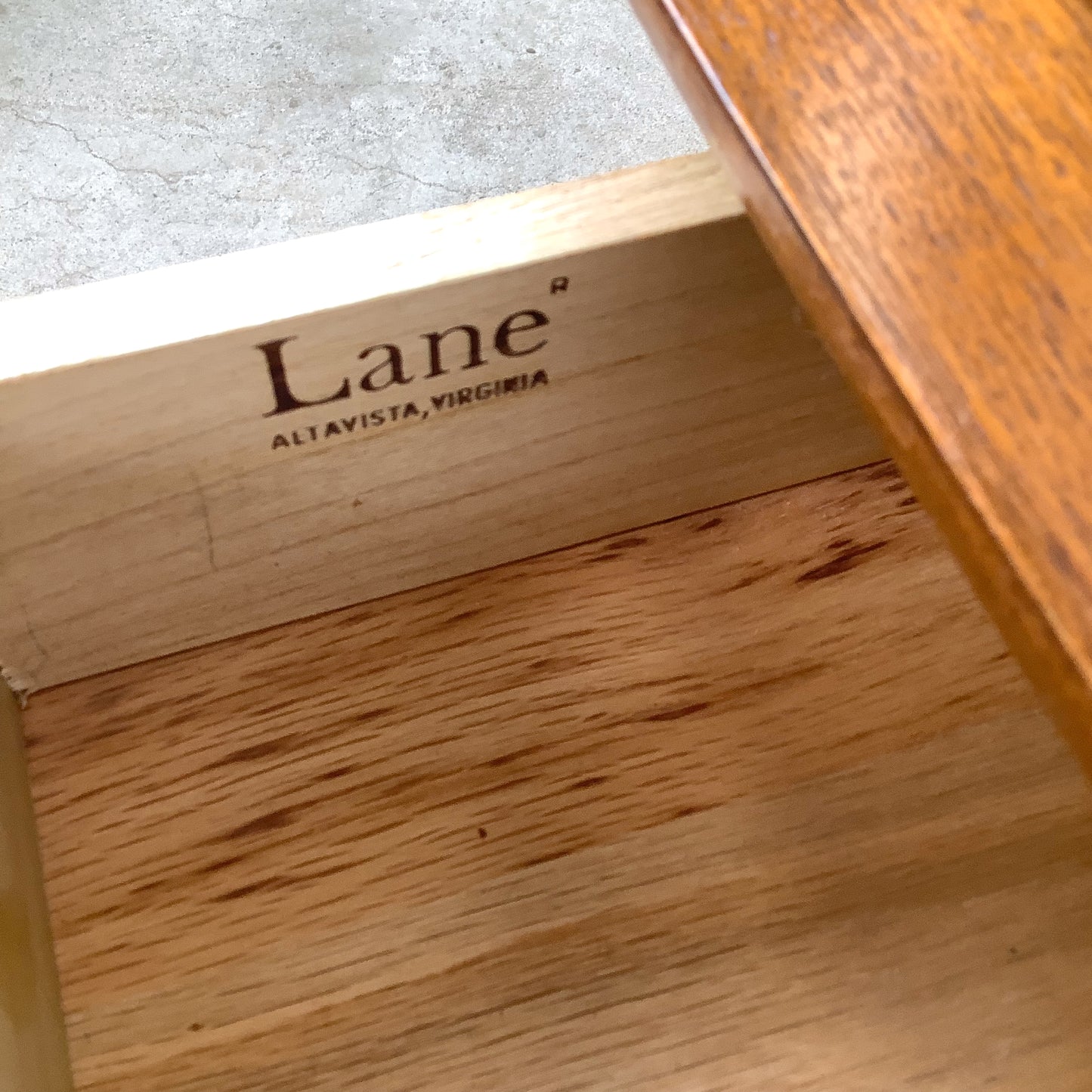 Lane Perception Walnut End Table | Two-Tier | 1960s
