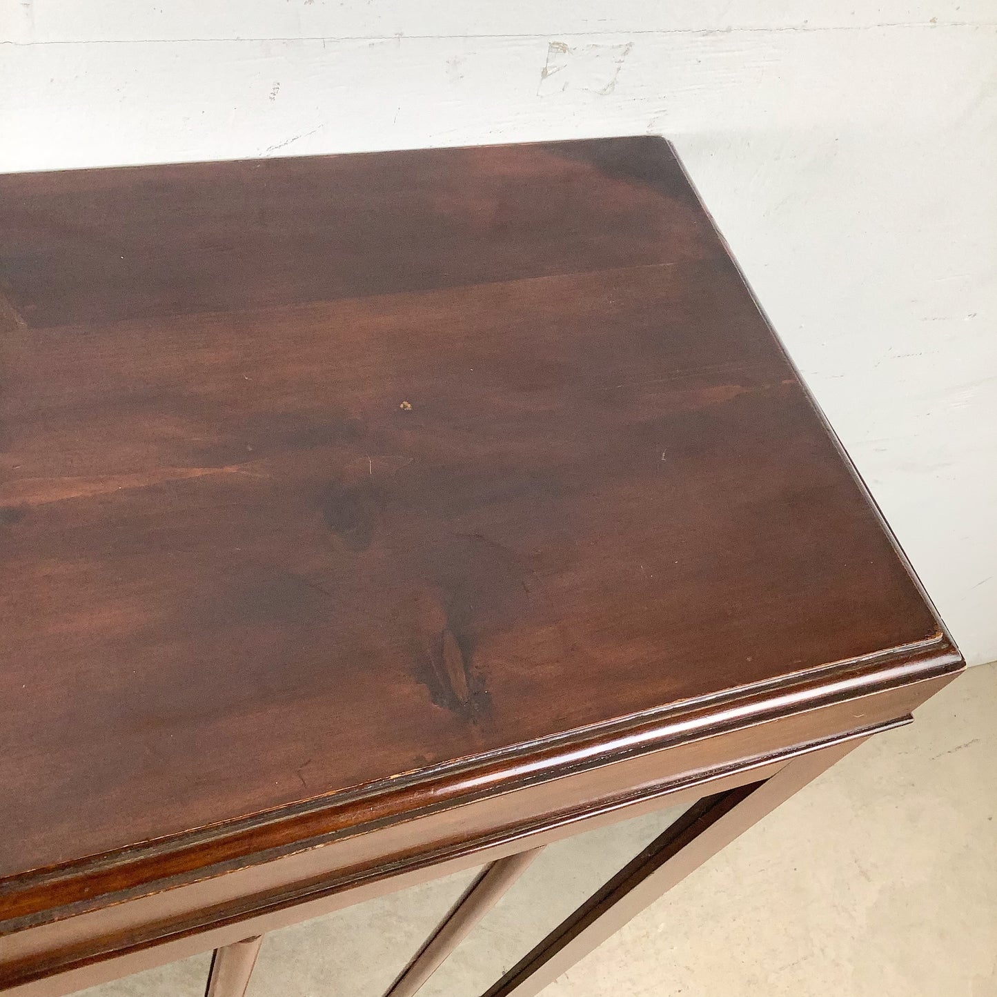 Classic Glass-Front Bookcase with Paneled Doors and Sculpted Legs