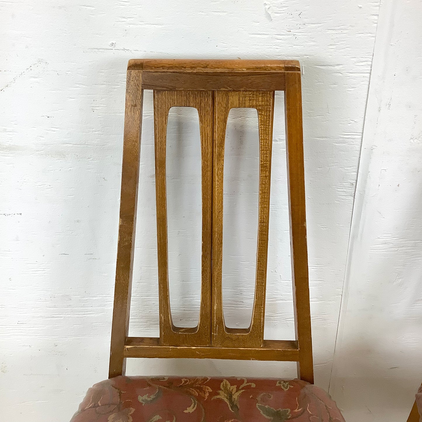 Young Manufacturing attributed Walnut Dining Chairs — A Set of Six