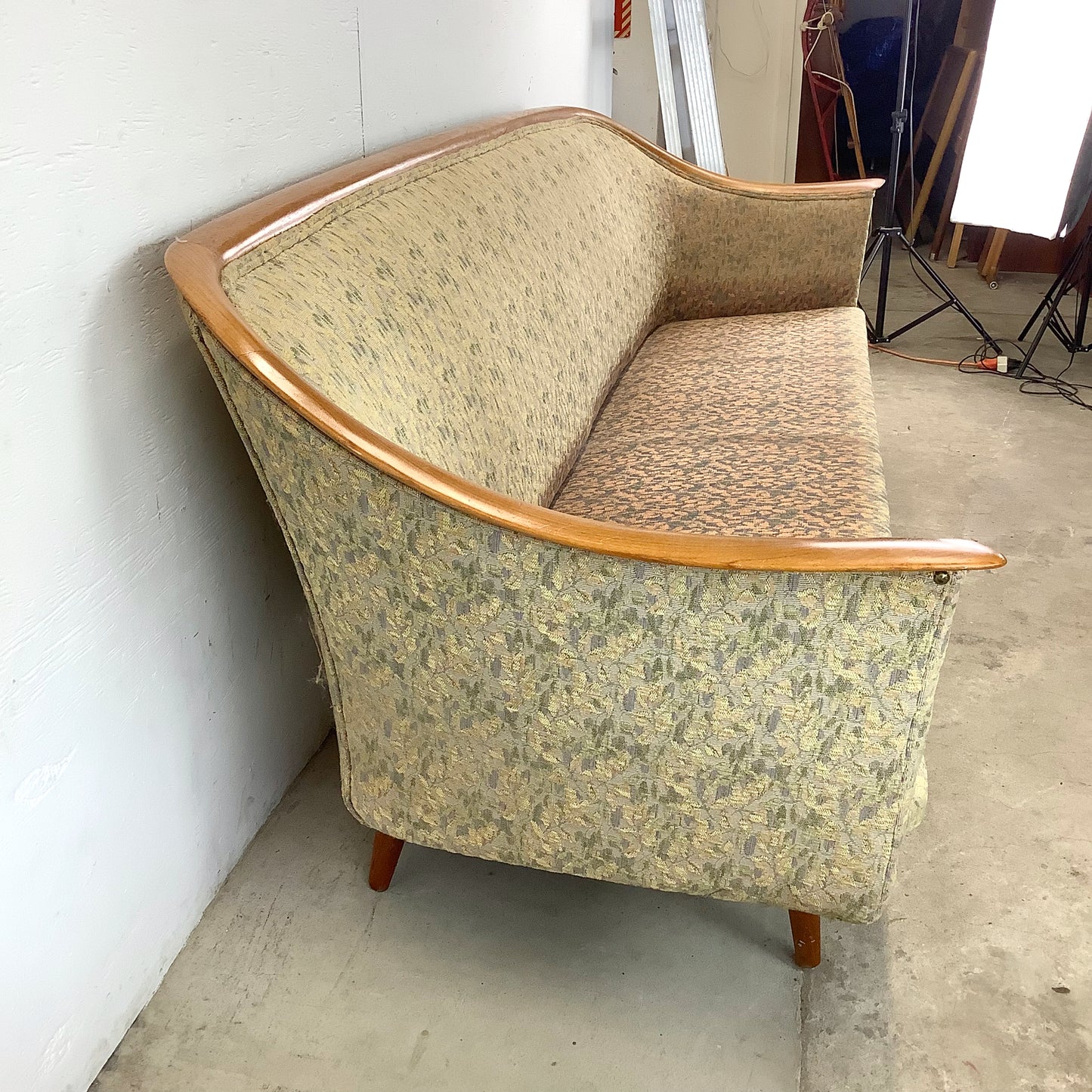 Danish Modern Four Seat Sofa attr. Fredrik Kayser