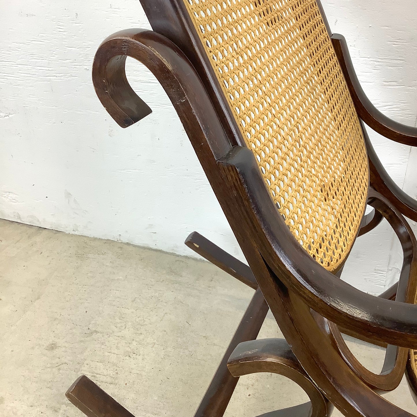 Vintage Bentwood Rocking Chair- Thonet Style
