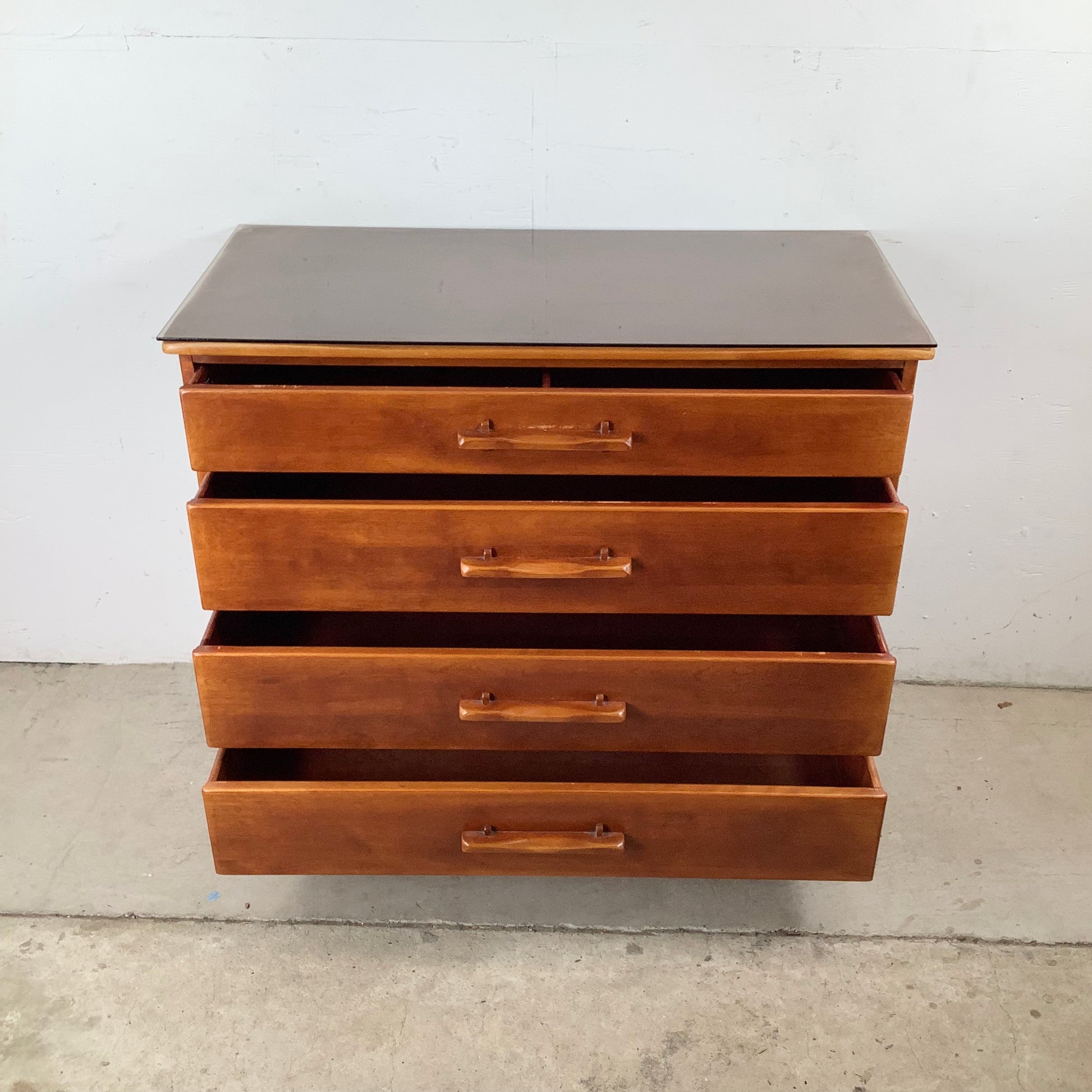 Vintage Colonial Dresser With Mirror from Cushman secondhand stories Vintage Colonial Dresser With Mirror from Cushman secondhand stories