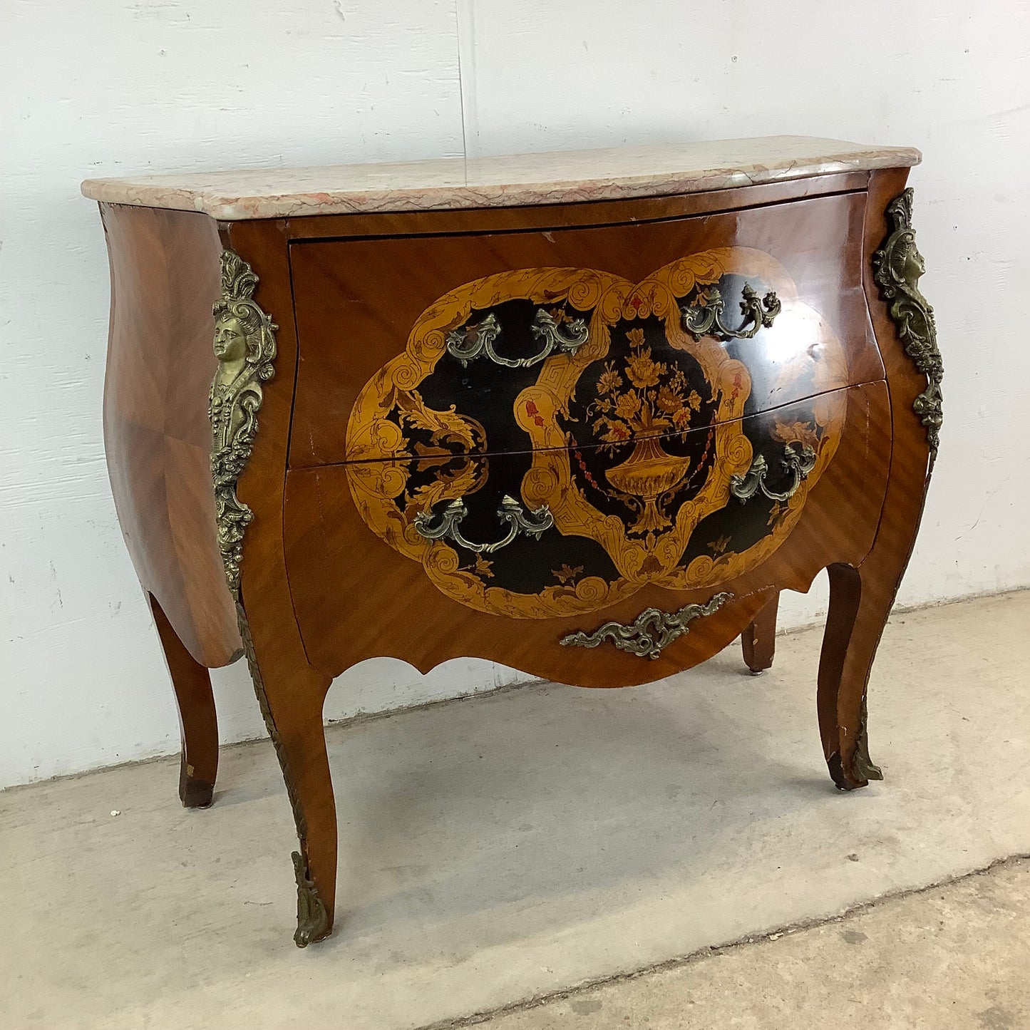 Louis XV Style Commode Dresser