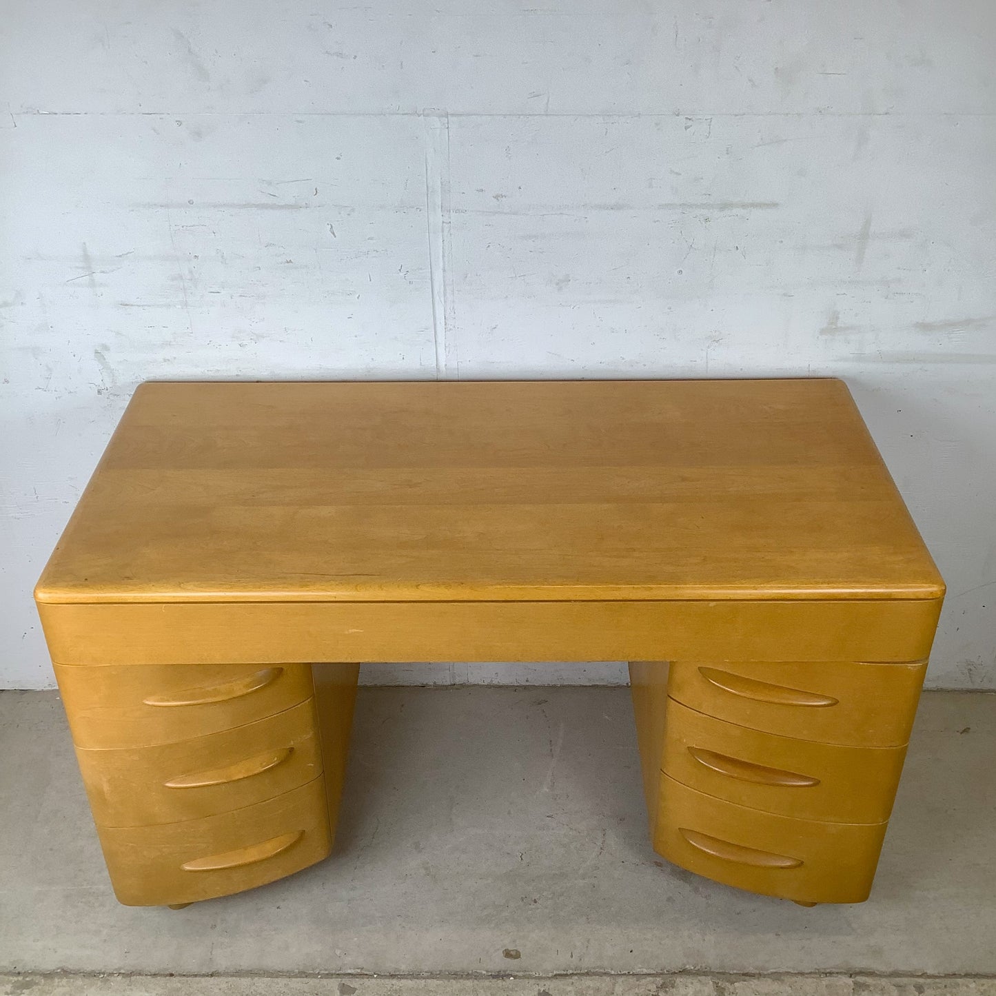 Heywood-Wakefield Wheat 6-Drawer Desk by Alexis de Sakhnoffsky