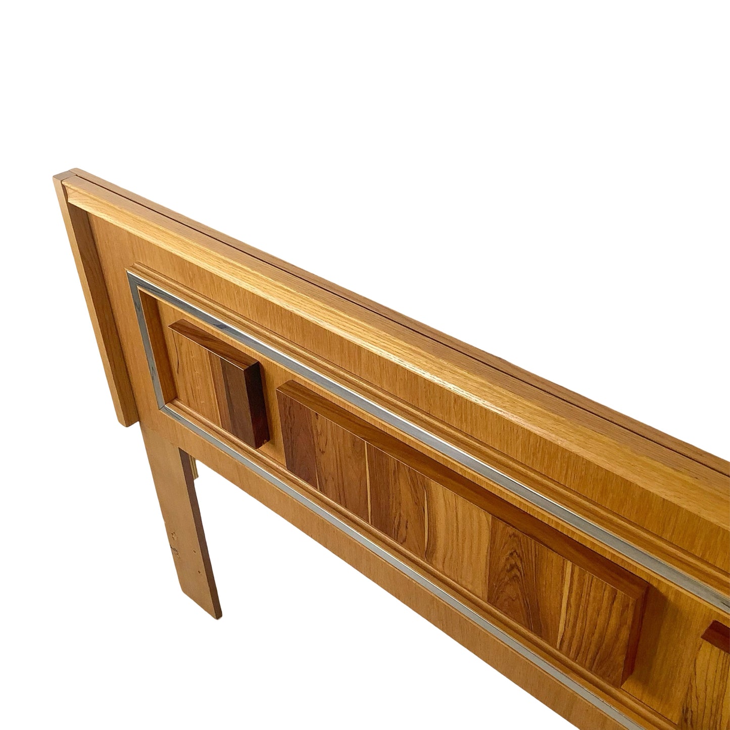 Tobago Furniture 1970s Mid-Century Modern Brutalist Queen Headboard