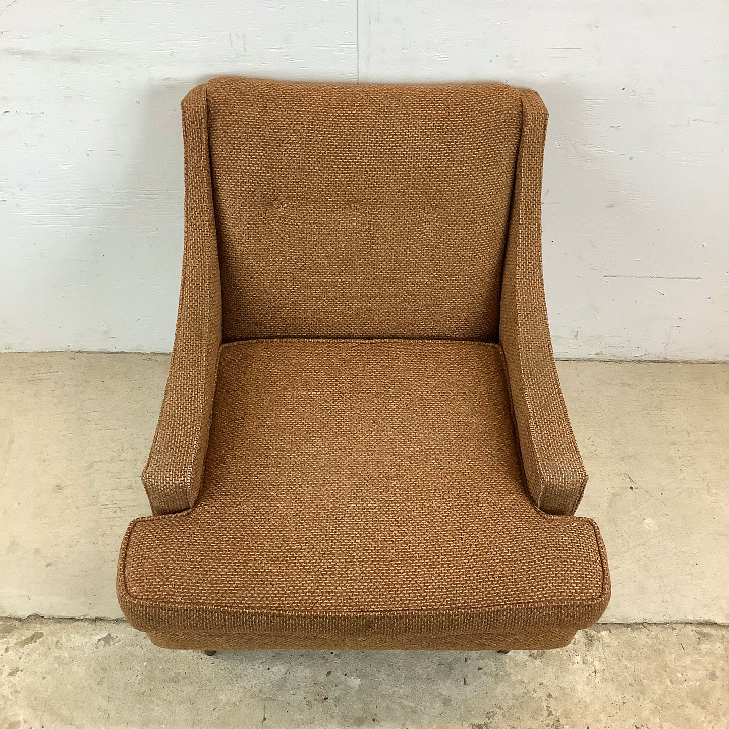 Mid-Century Upholstered Lounge Chair