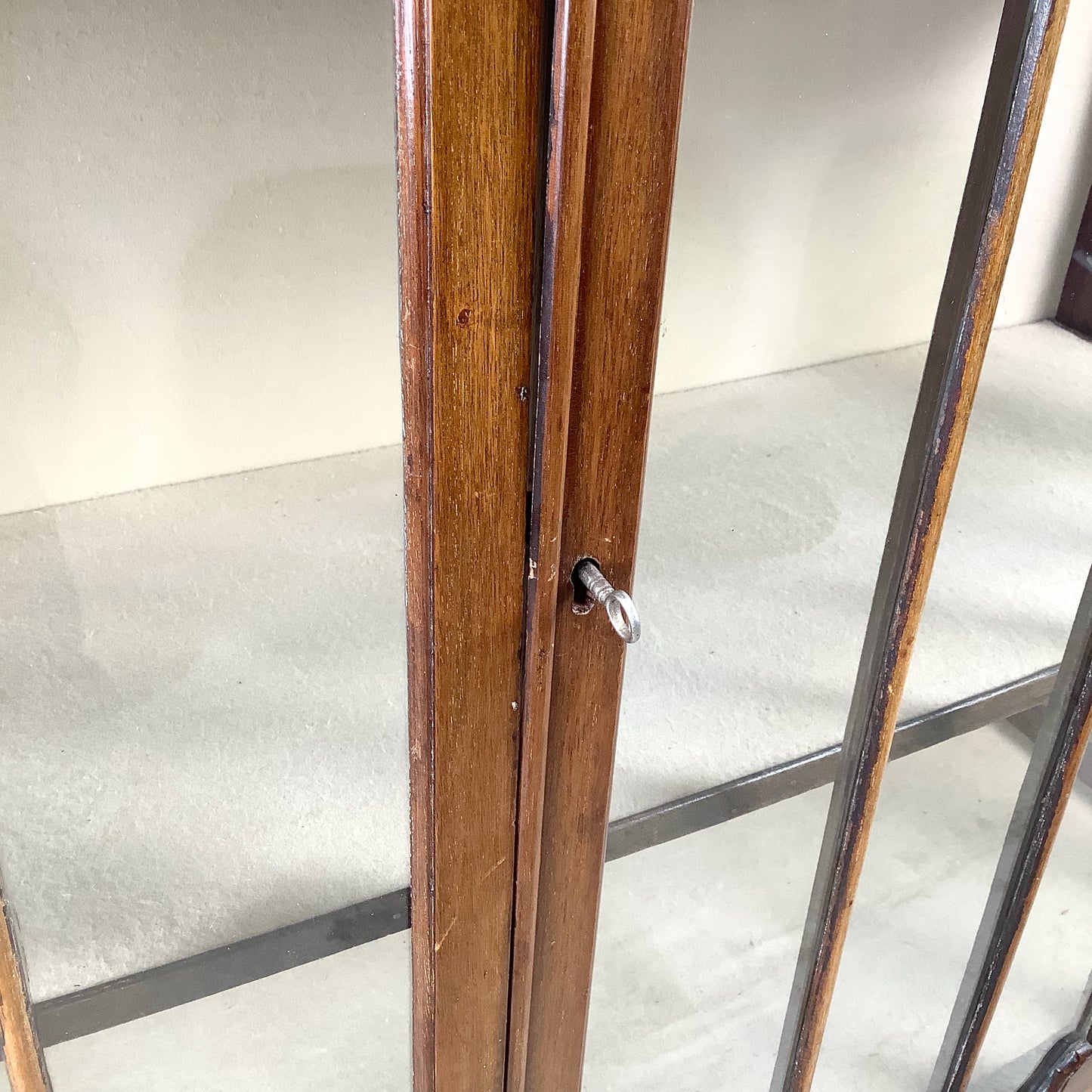 Early 20th Century Mahogany Chippendale Revival Display Cabinet