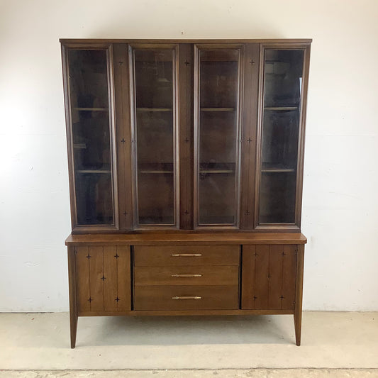 Mid-Century Modern China Cabinet by Broyhill Premiere
