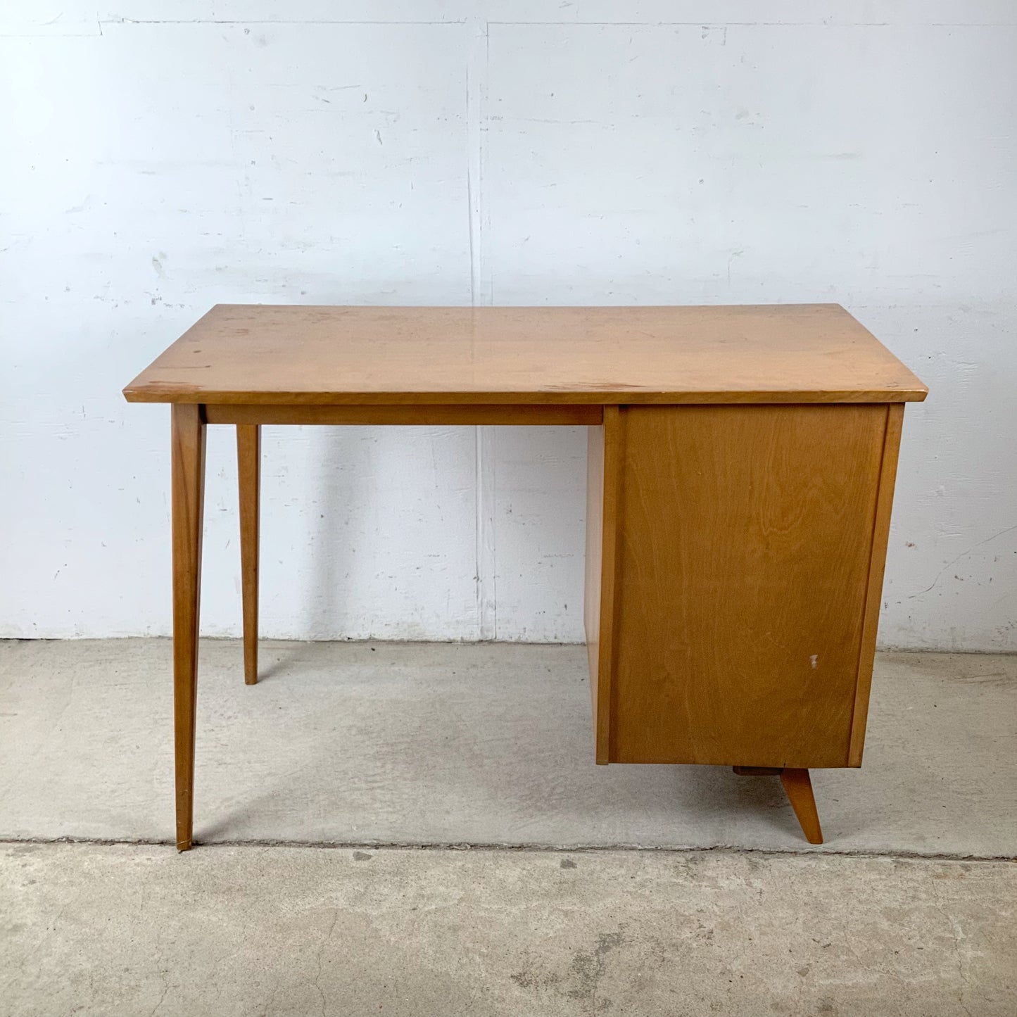 Mid-Century Modern Student Desk (Attributed to Baumritter)