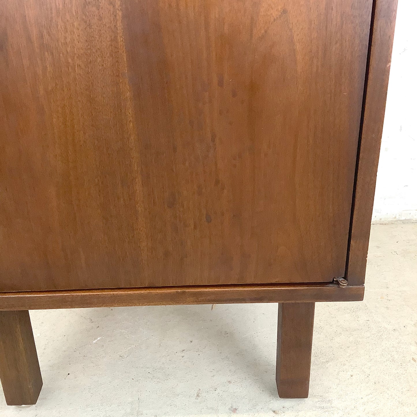 Mid-Century Teak Record Cabinet or Bedside Table