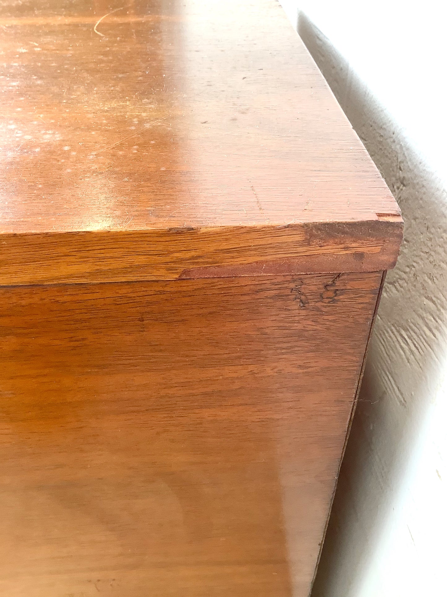 American Modern Two-Drawer Bedside Nightstand