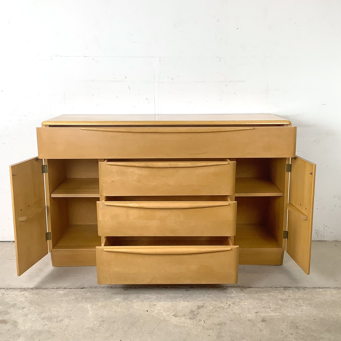 MCM Heywood-Wakefield Encore Buffet Sideboard, Wheat