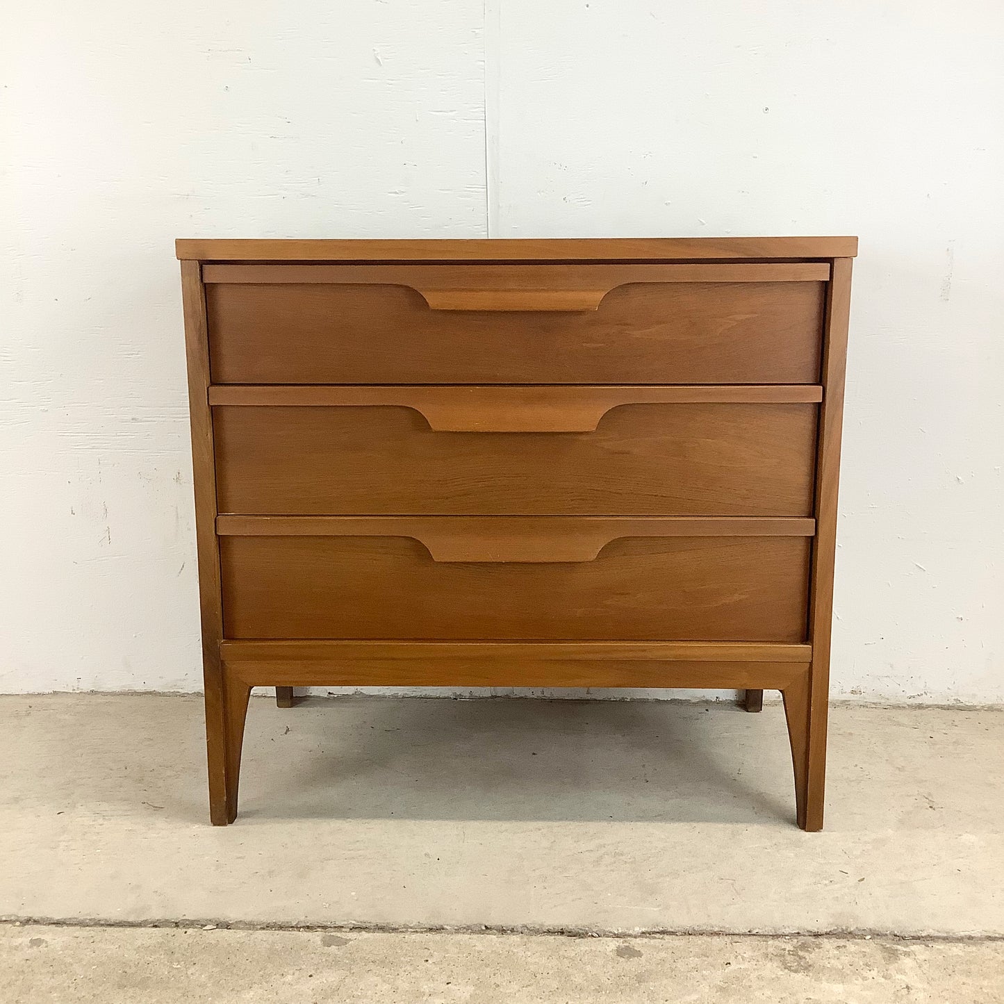 Mid-Century Three Drawer Dresser by Johnson Carper