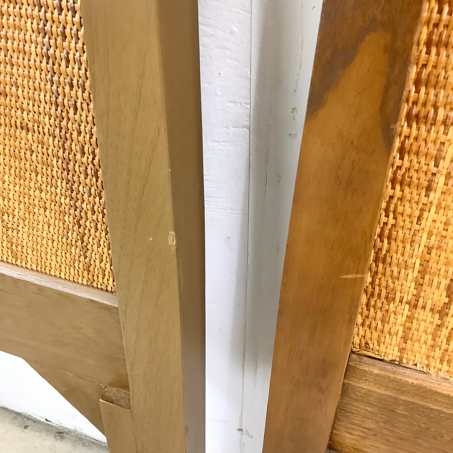 Vintage Danish Modern Headboard- Twin