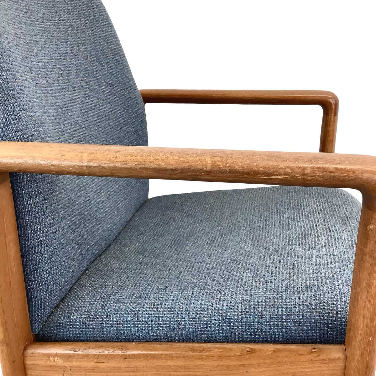Late 20th Century Scandinavian Modern Teak Armchair