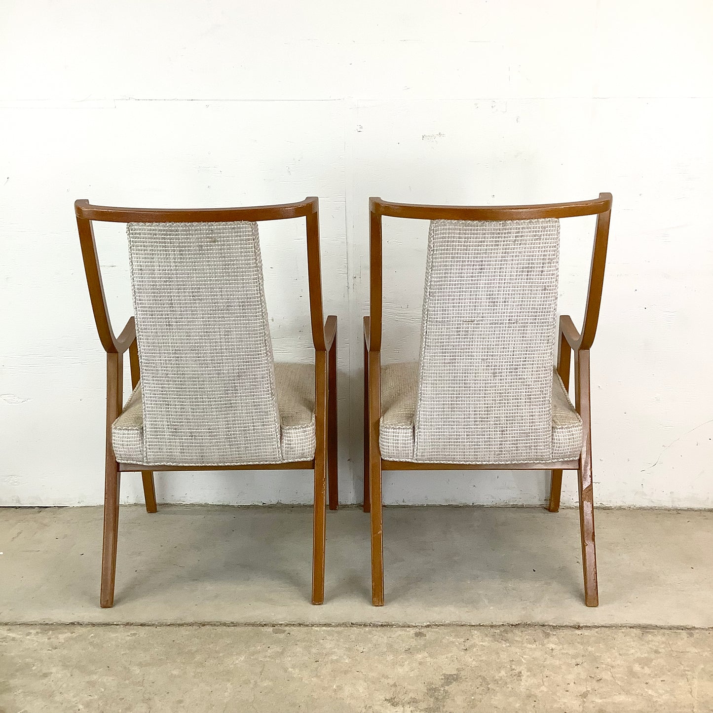 Pair MCM Armchairs for Dining or Office