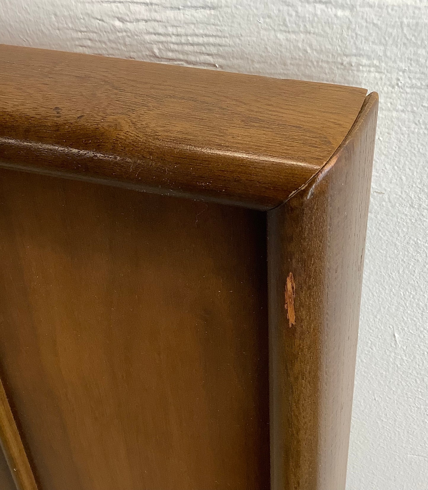 Mid-Century King Walnut Headboard