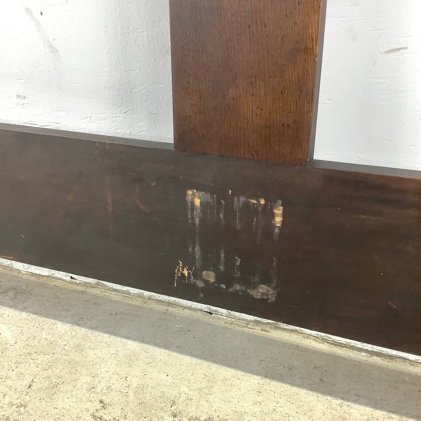 Mid-Century Cane Front Headboard- King Size