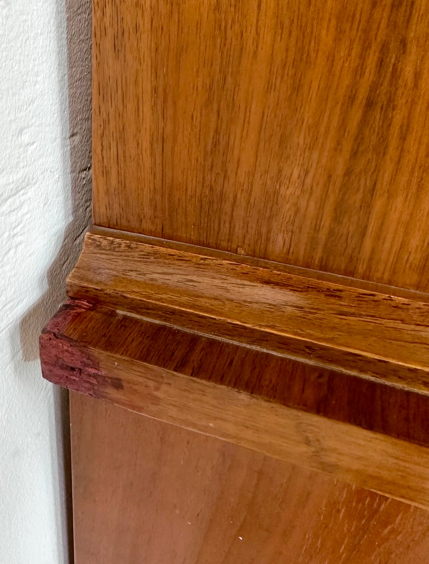 Mid-Century Highboy Dresser with Drumstick Legs