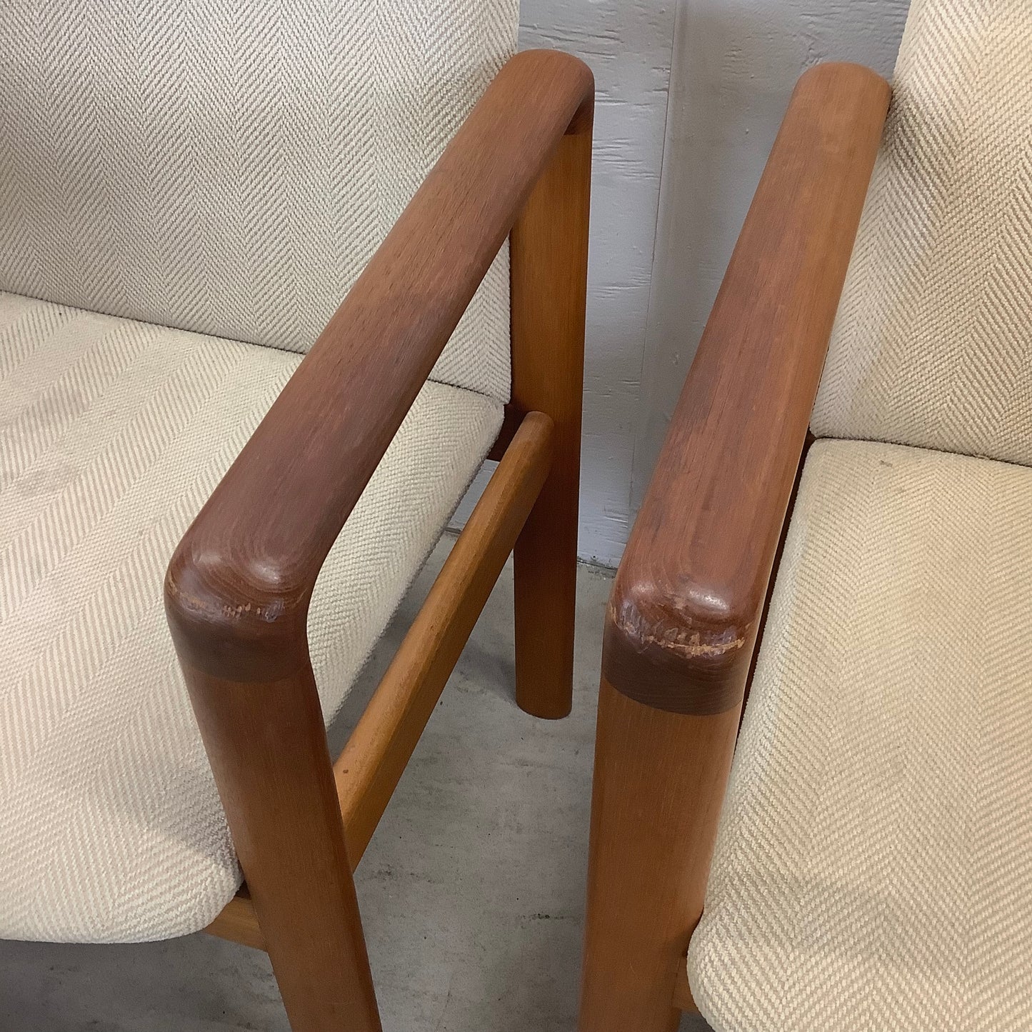 Scandinavian Modern Teak Armchairs by Jesper- set of 8