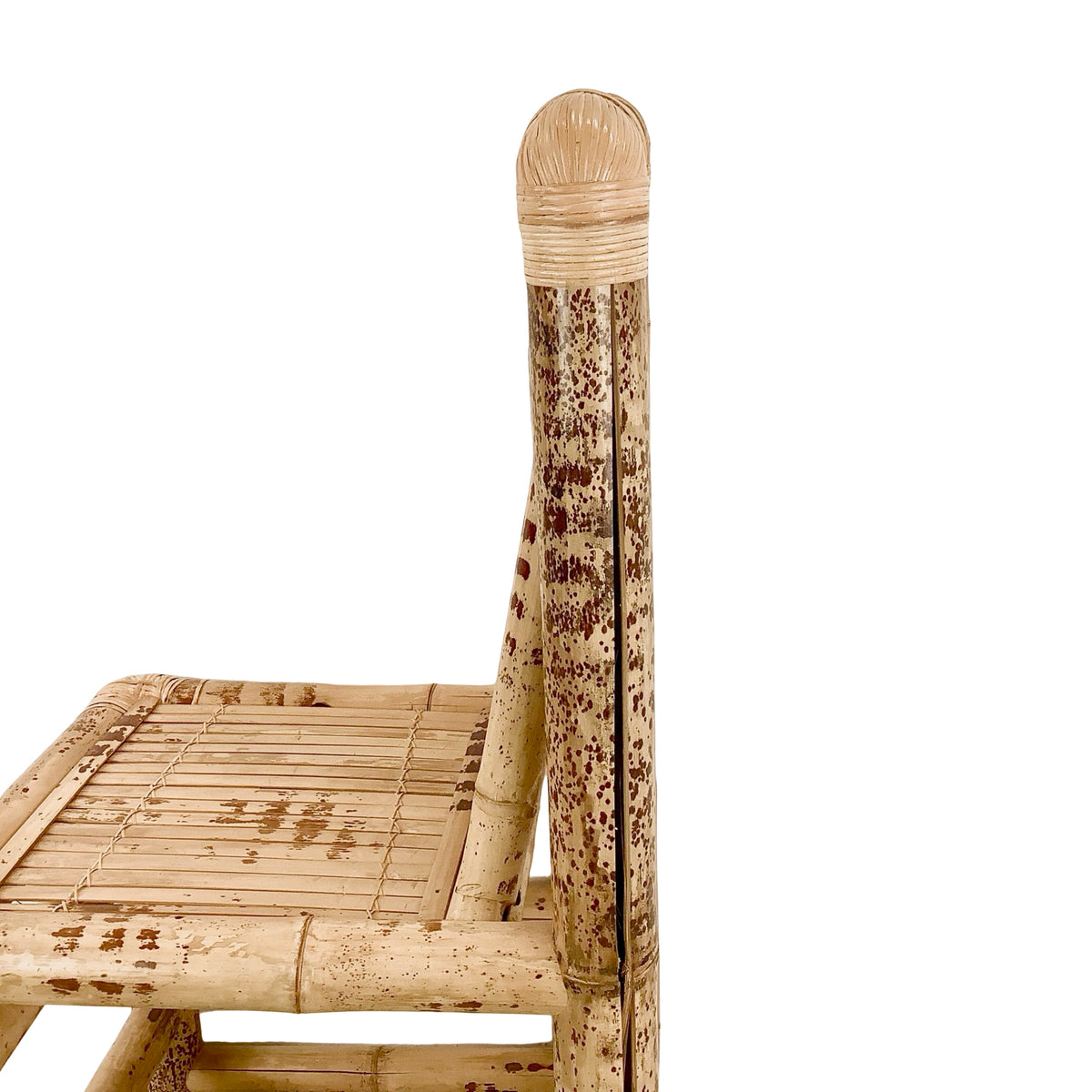 Vintage Natural Bamboo Side or Dining Chair