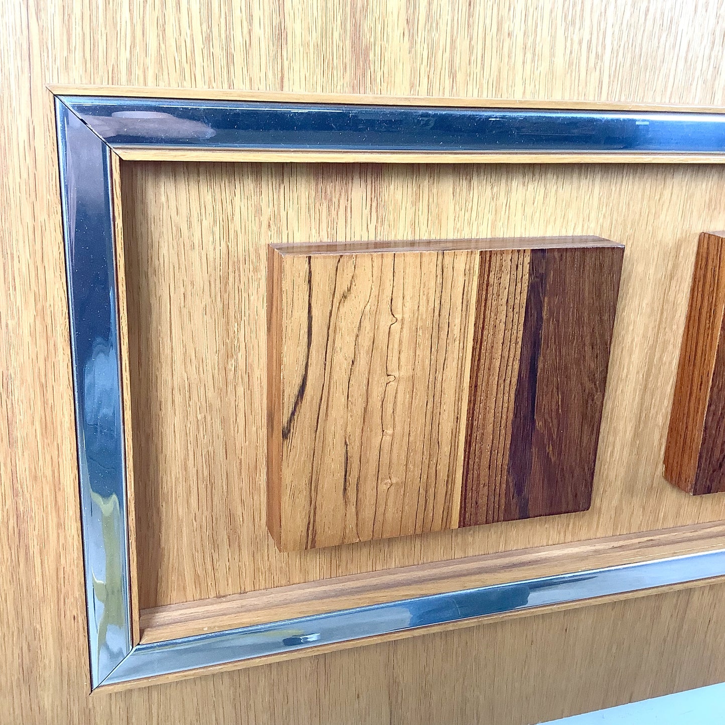 Tobago Furniture 1970s Mid-Century Modern Brutalist Queen Headboard
