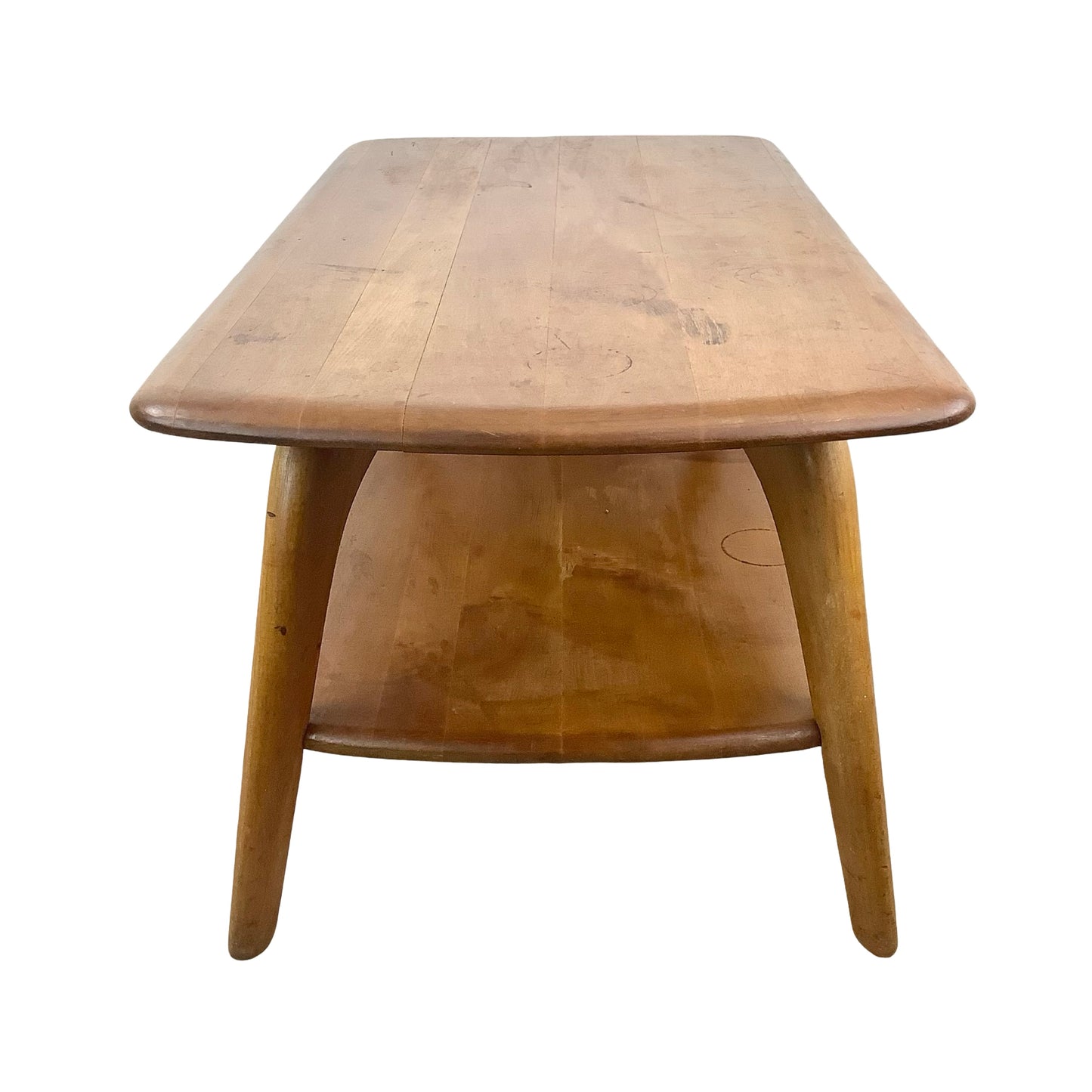 Mid Century Coffee Table | Blonde Wood Table | Heywood Wakefield Style