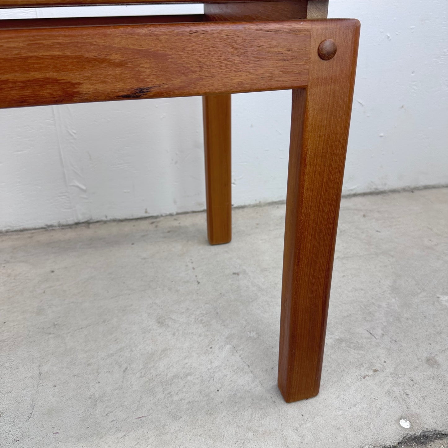 Mid-Century Modern Teak End Table