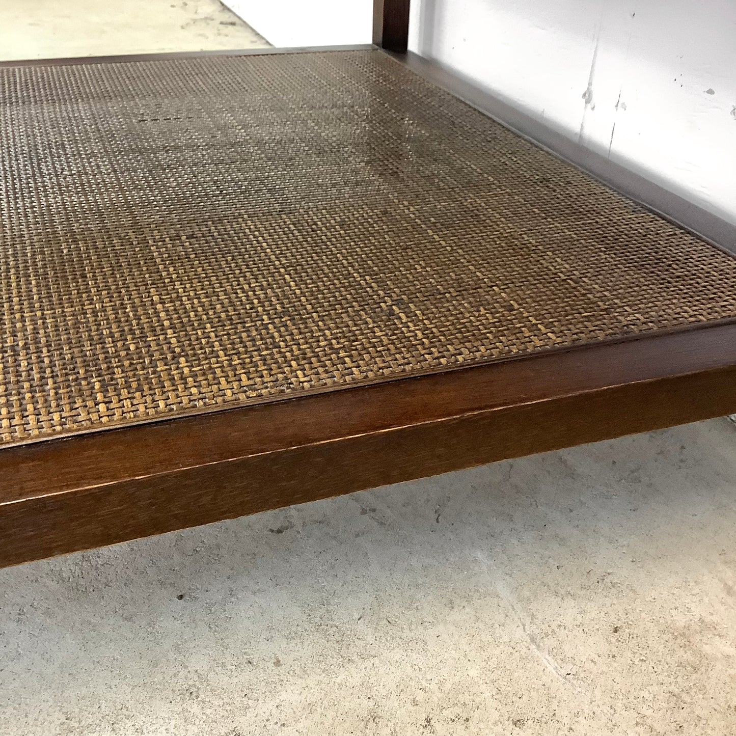 Mid-Century Modern Side Table with Drawer