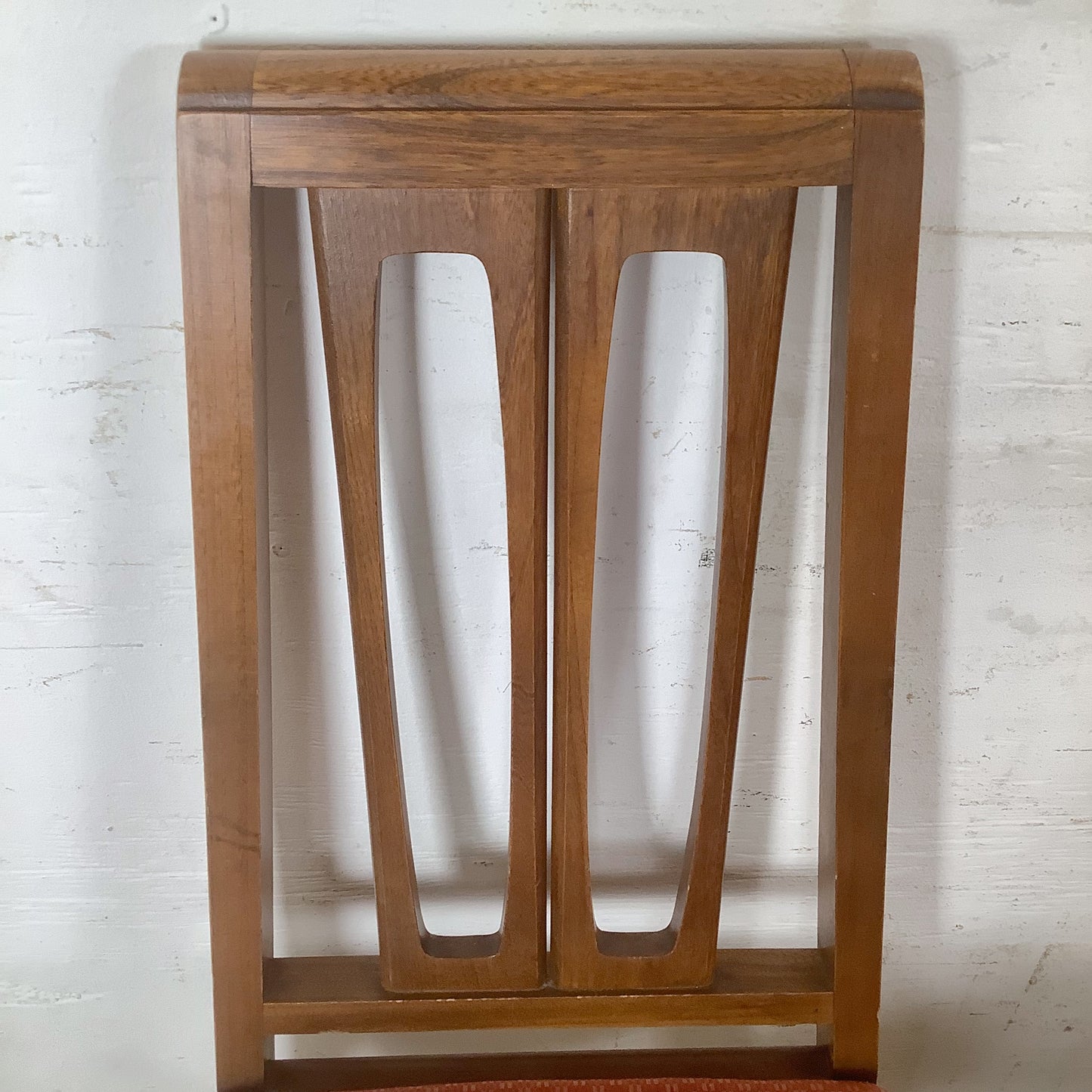 Young Manufacturing attr. Walnut High-Back Dining Chairs — A Set of Six MCM Chairs
