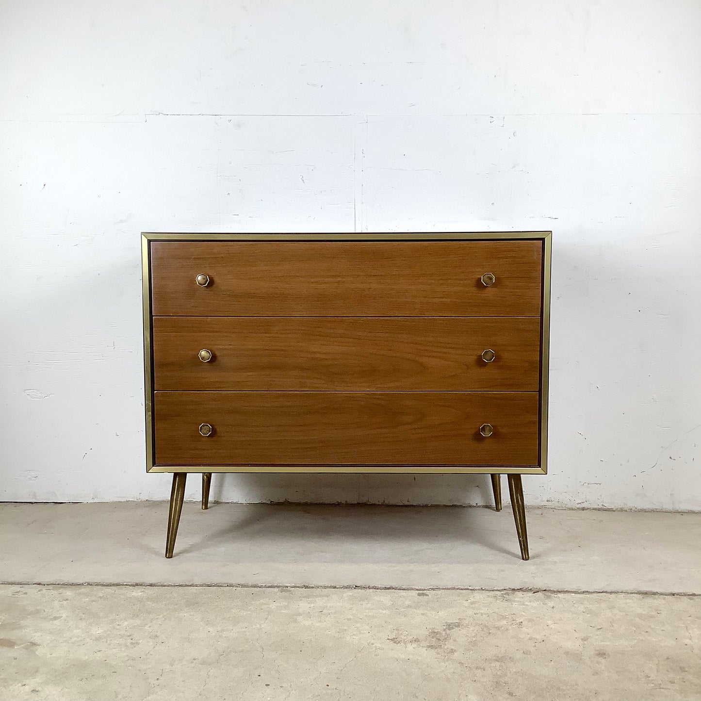 Mid-Century Three Drawer Dresser