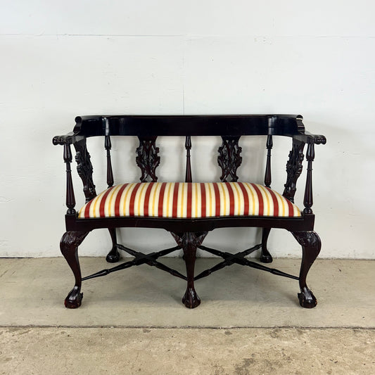 Chippendale Two Seat Settee