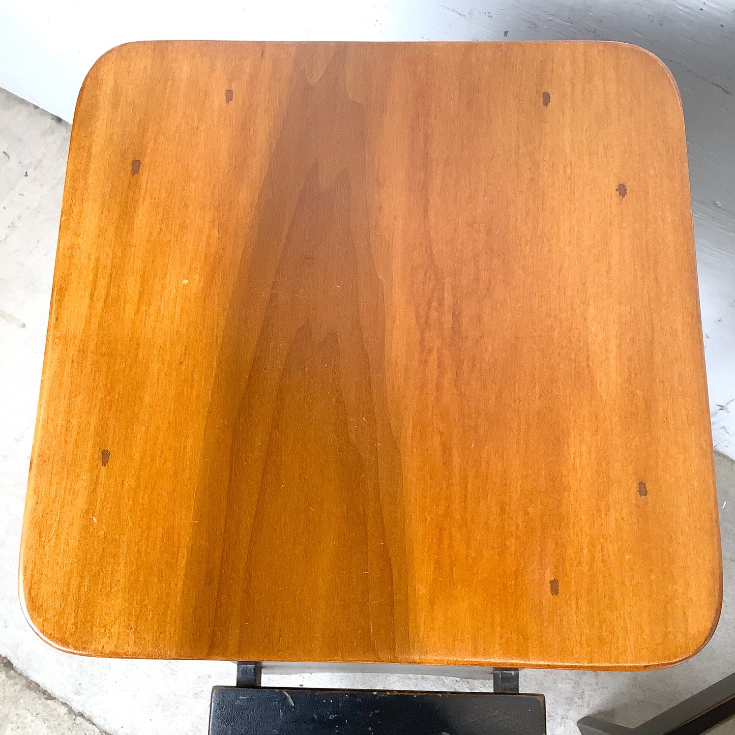 Pair of Contemporary Architectural Shaker Style Step Stools