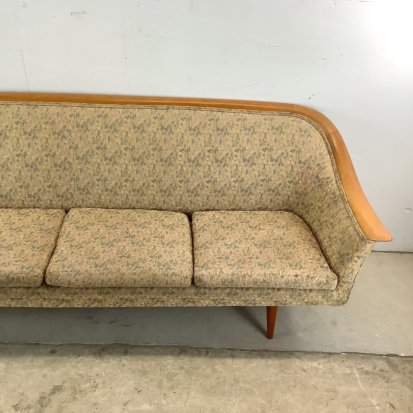 Danish Modern Four Seat Sofa attr. Fredrik Kayser