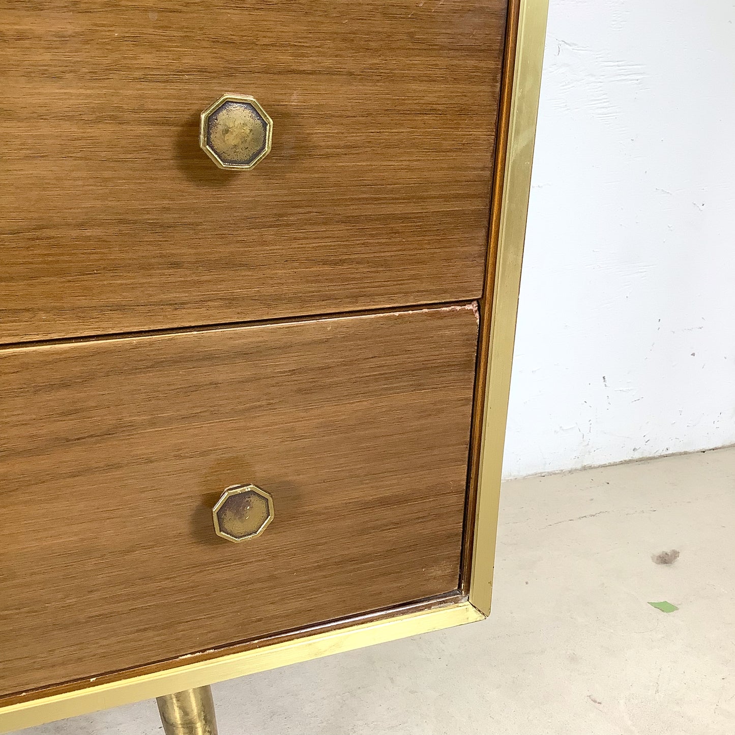 Vintage Six Drawer Paul McCobb Style Bedroom Dresser