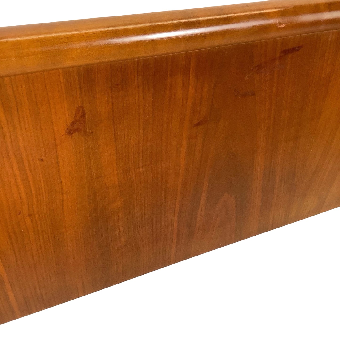 MCM Minimalist Walnut Headboard Attr. Robsjohn-Gibbings, Full
