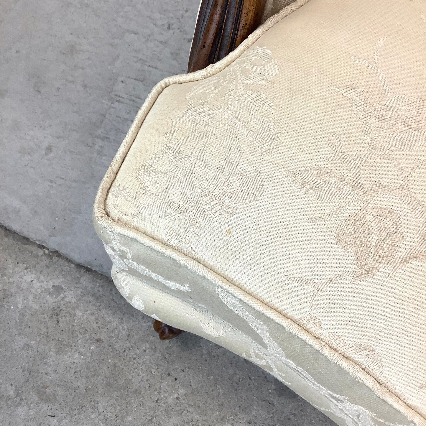 Vintage French Country Armchair by Bernhardt Furniture