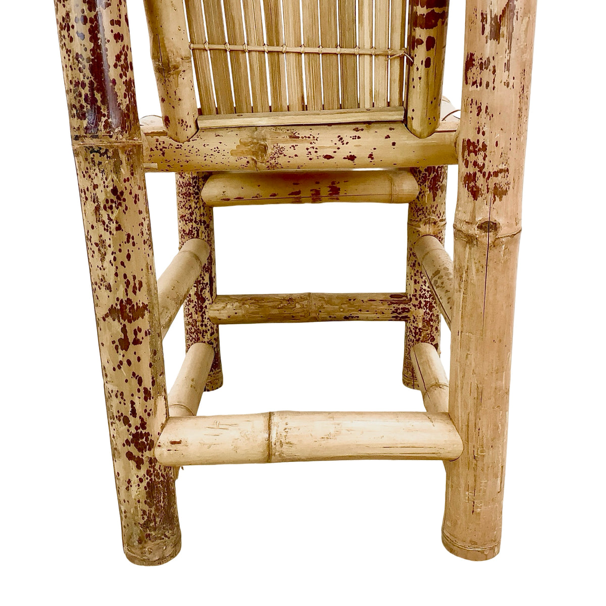 Vintage Natural Bamboo Side or Dining Chair