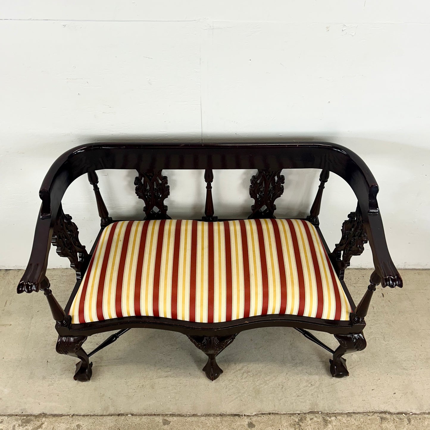 Chippendale Two Seat Settee