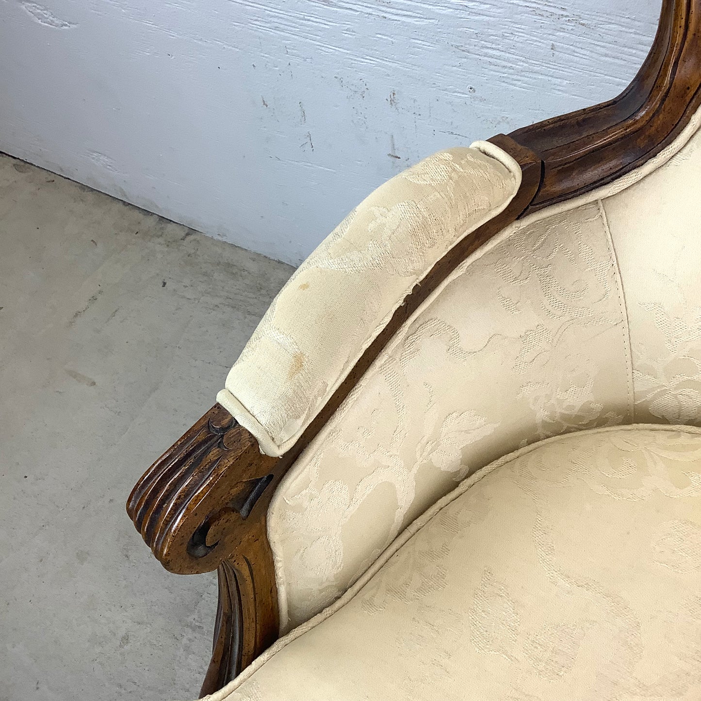Vintage French Country Armchair by Bernhardt Furniture