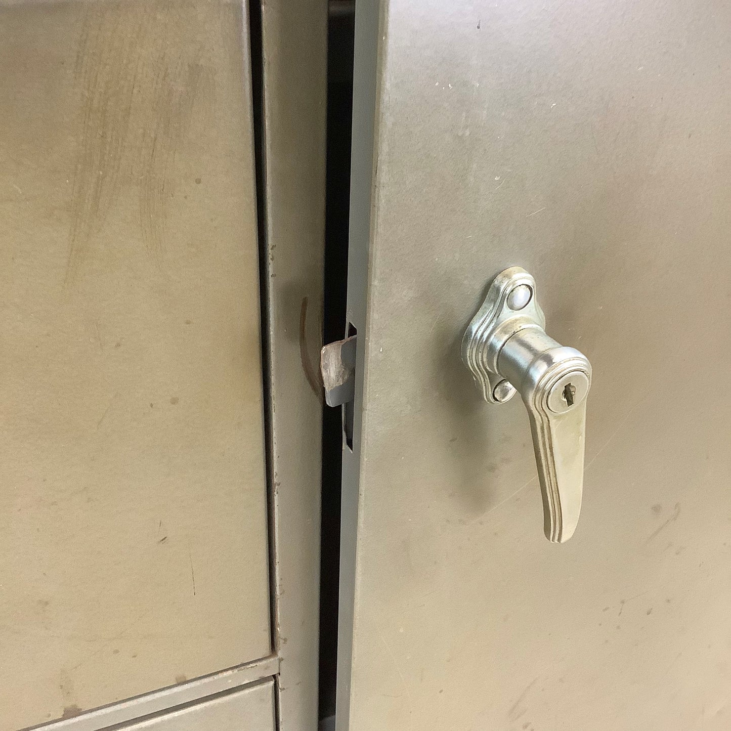 Vintage Industrial Filing Cabinet by Cole