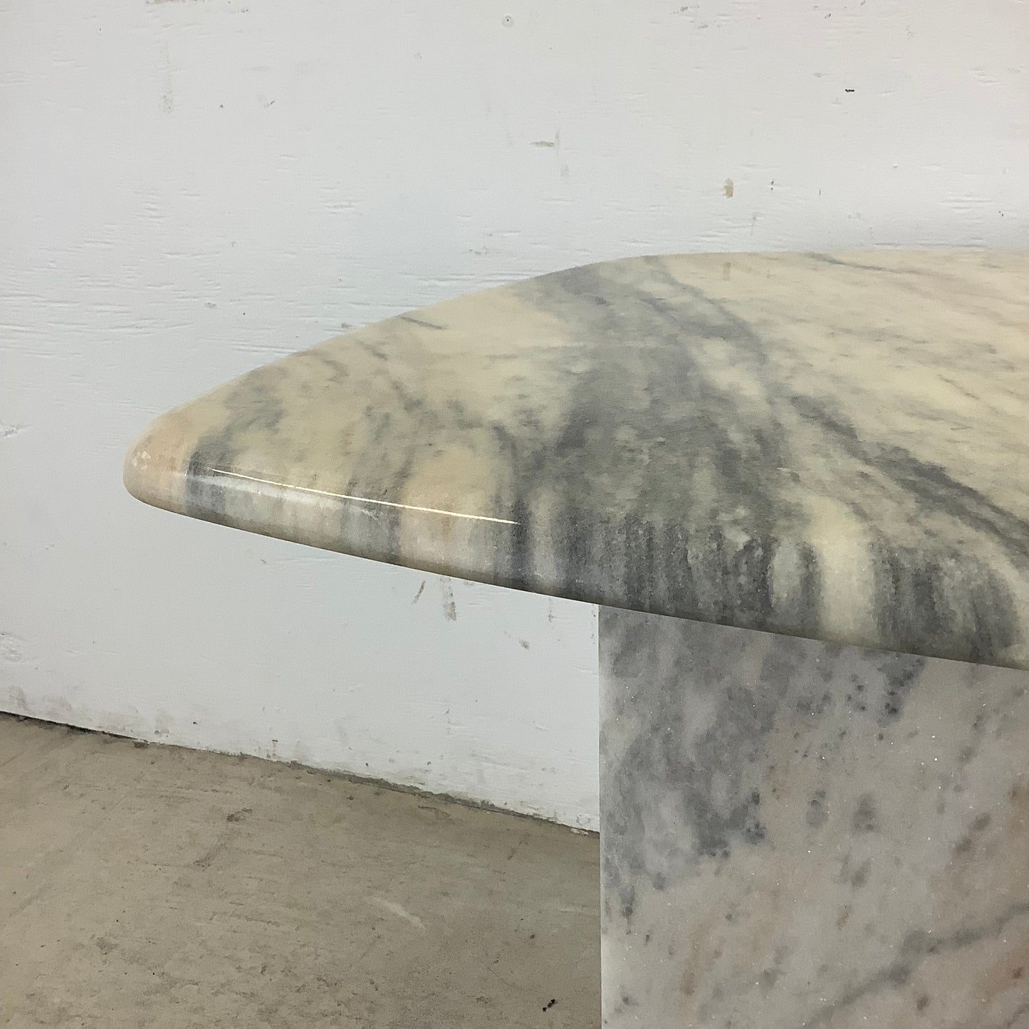 Vintage Modern Marble End Table