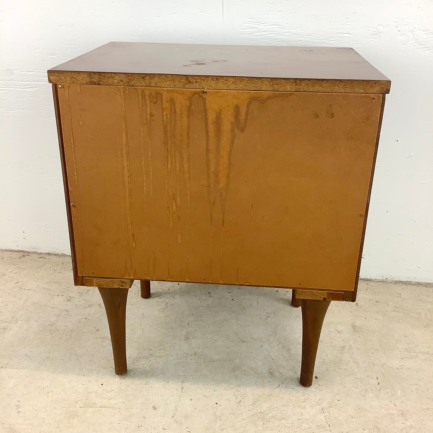 Mid-Century Single Drawer Nightstand