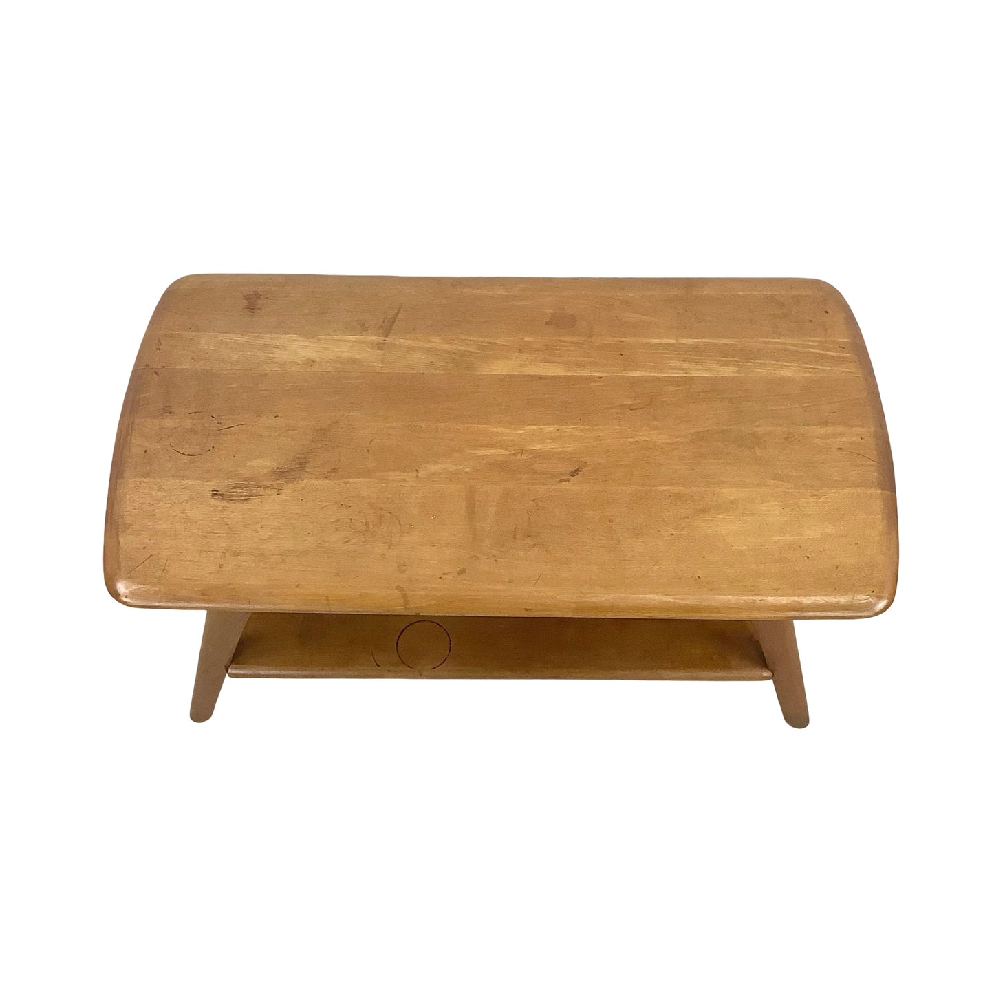 Mid Century Coffee Table | Blonde Wood Table | Heywood Wakefield Style