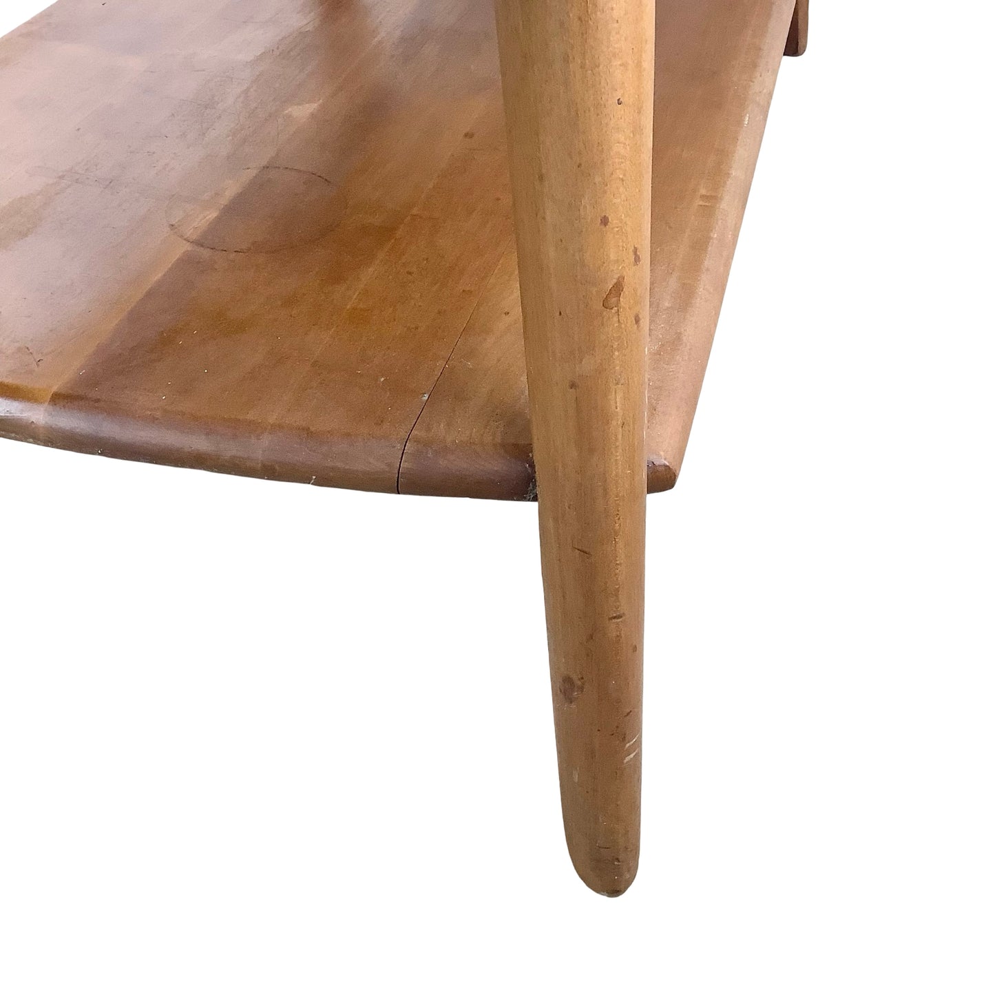 Mid Century Coffee Table | Blonde Wood Table | Heywood Wakefield Style