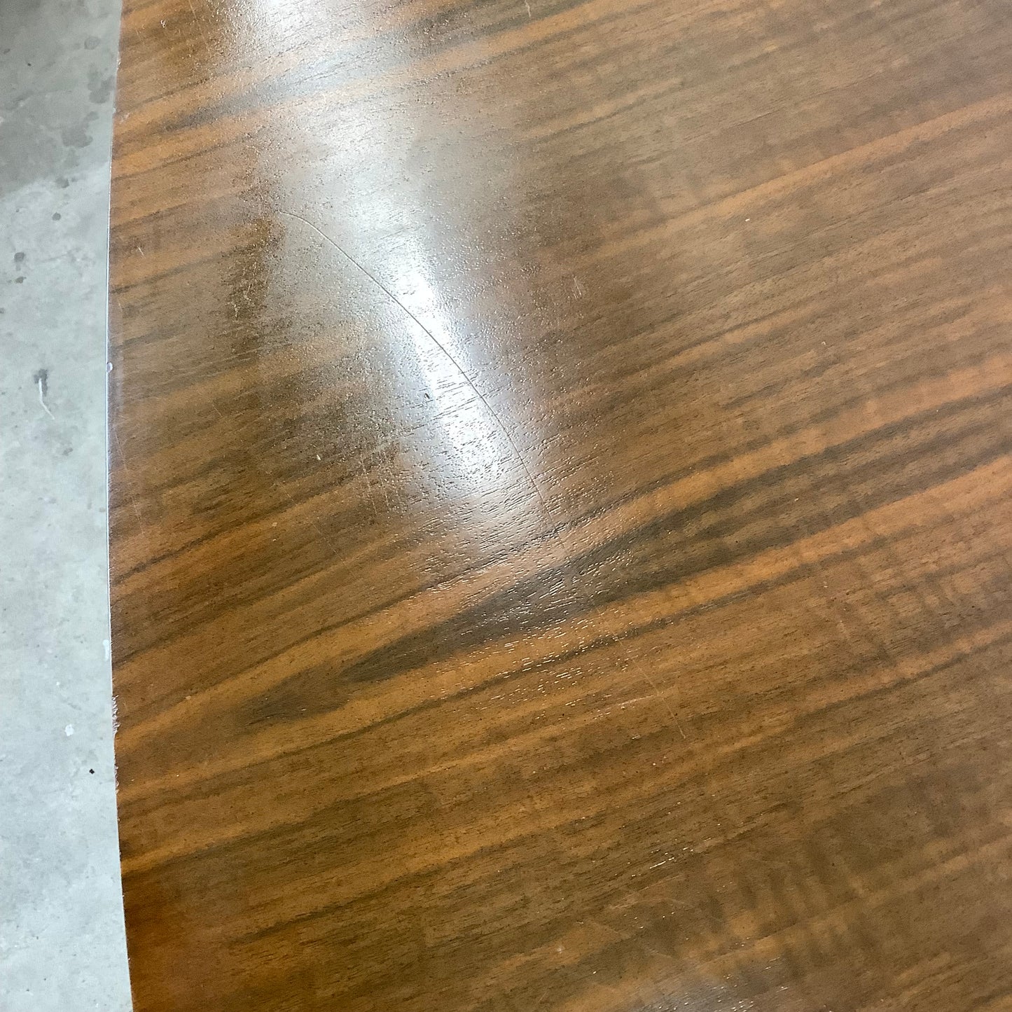 Mid-Century Walnut Dining Table