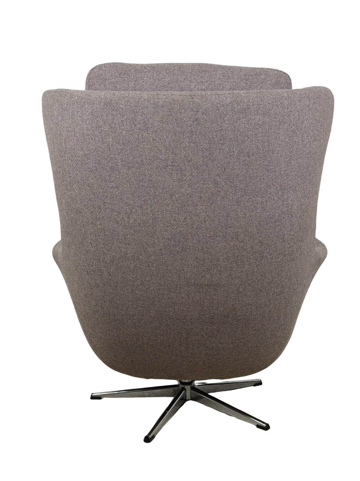 Modern Mid-Century Style Wingback Swivel Lounge Chair