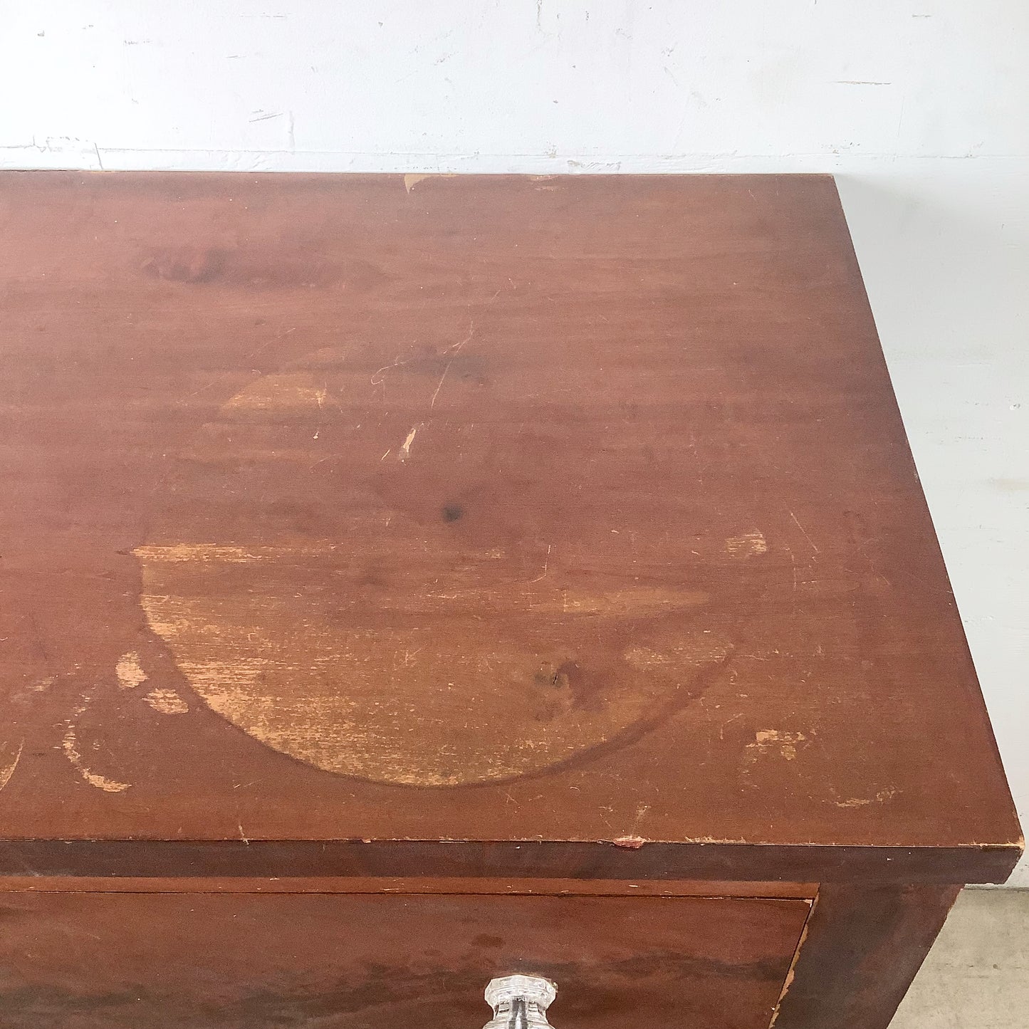 19th Century American Empire Flame Mahogany Four-Drawer Chest